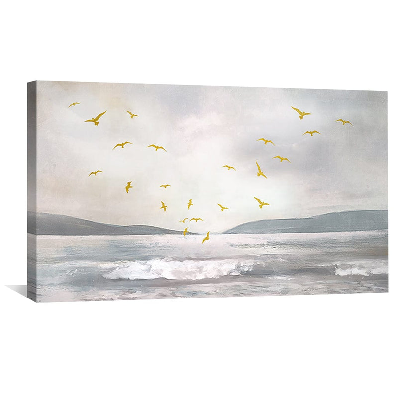 Birds by the Sea Canvas