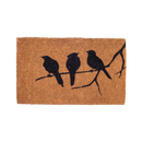 Birds On Branch - Natural Coir Doormat
