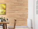 Classic Originals 1/4 in. x 5.1 in. Real Wood Easy Install Wall Panels - Biscuit (20 Sq. Ft.)