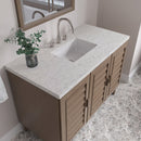 James Martin Portland 48" Single Bathroom Vanity, Whitewashed Walnut