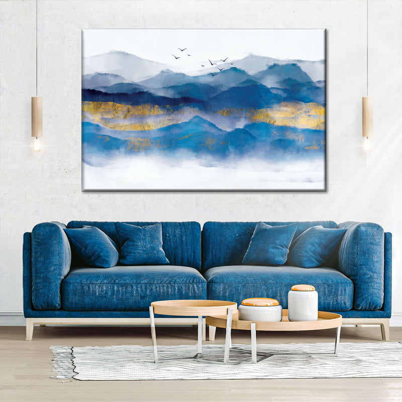 Mountain Layers Wall Art