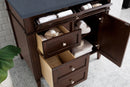 James Martin Brittany 36" Single Bathroom Vanity, Burnished Mahogany