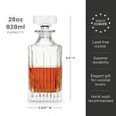 Reserve Milo Crystal Liquor Decanter by Viski