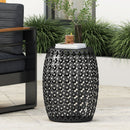 Metal End Table - Large