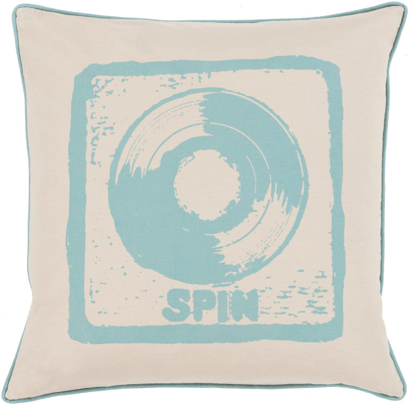 Beerse Teal Pillow Cover