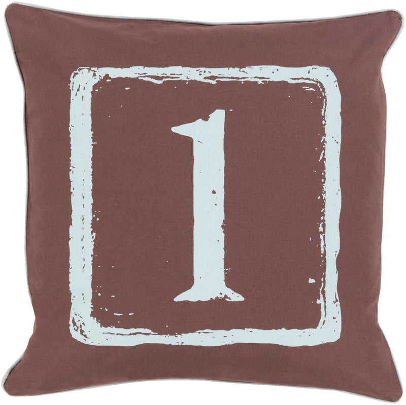 Berlare Dark Brown Pillow Cover