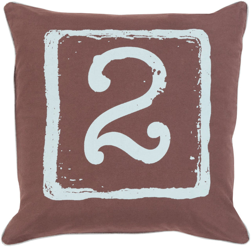 Bertem Dark Brown Pillow Cover