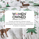Reversible Christmas Comforter and Sham Set - Holiday / Lodge Odette Collection
