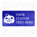 Scary Pumpkin Monogram