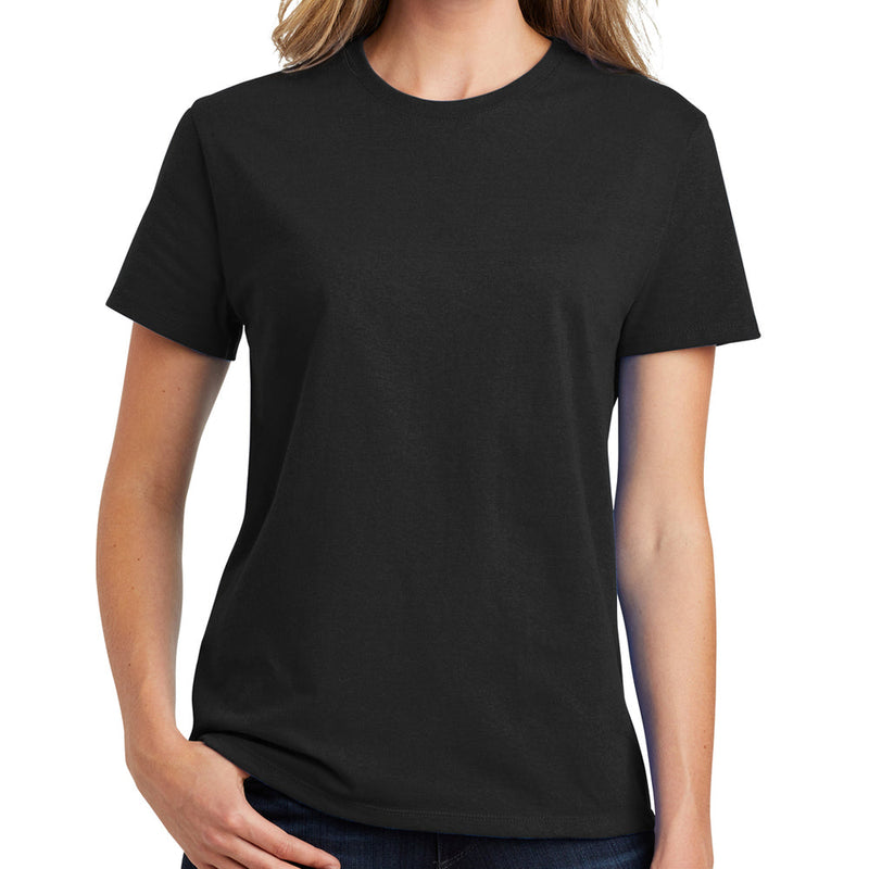 Ladies Big Size Port & Company Soft Spun Cotton Essential T-Shirt