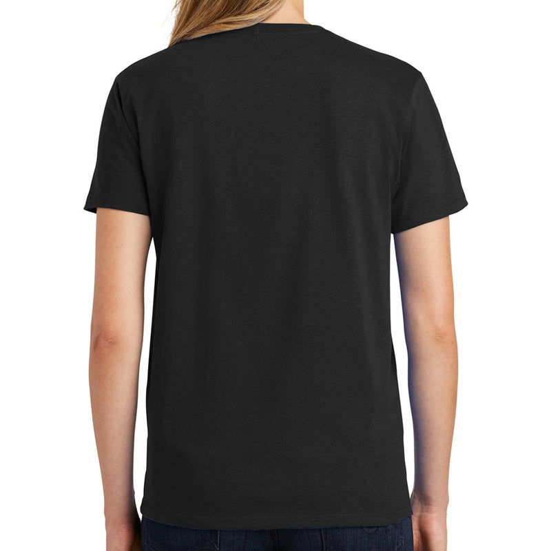 Ladies Big Size Port & Company Soft Spun Cotton Essential T-Shirt