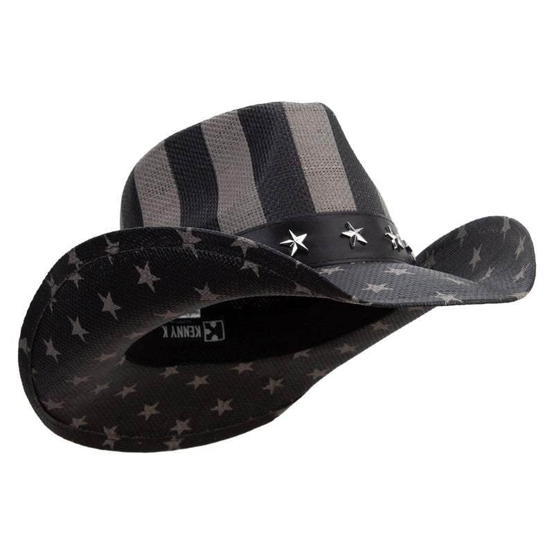 Western Toyo US Flag Hat