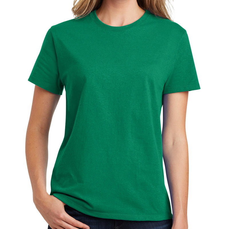 Ladies Big Size Port & Company Soft Spun Cotton Essential T-Shirt