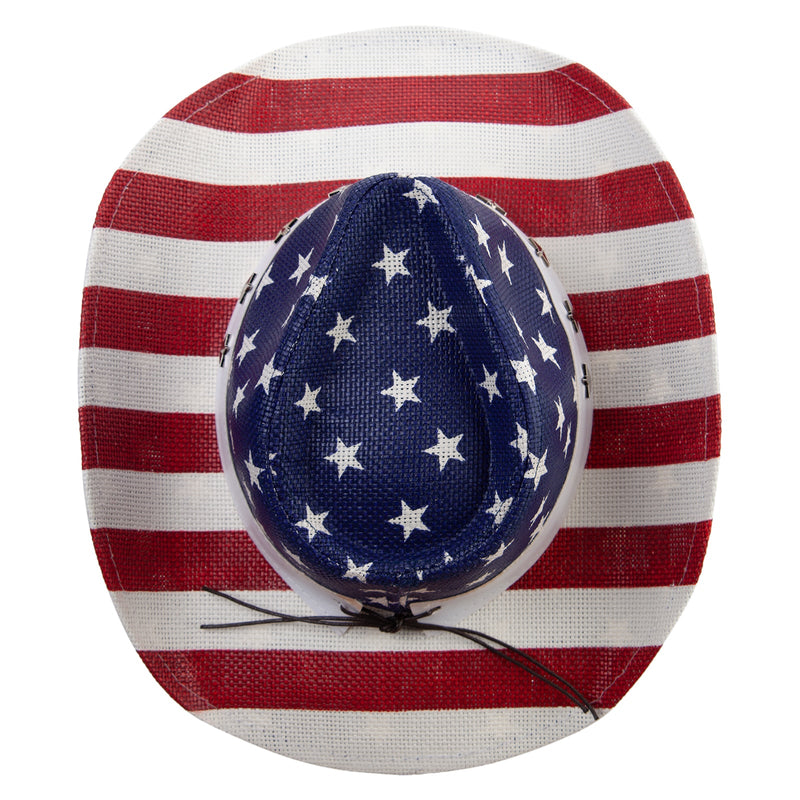 Western Toyo US Flag Hat