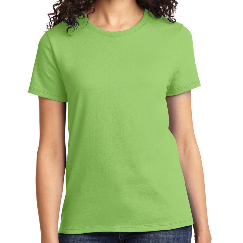 Ladies Big Size Port & Company Soft Spun Cotton Essential T-Shirt