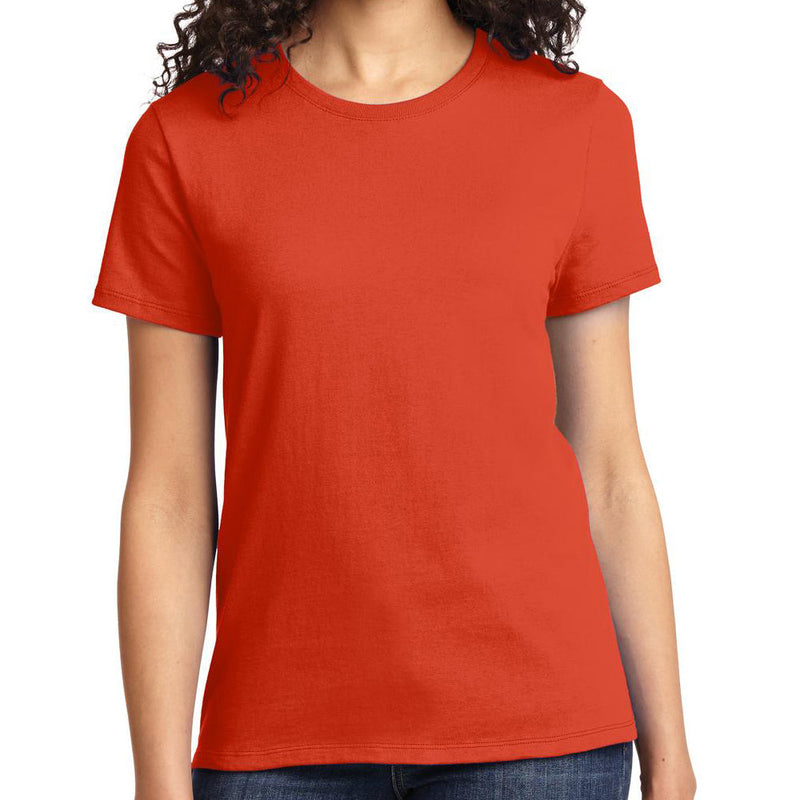 Ladies Big Size Port & Company Soft Spun Cotton Essential T-Shirt