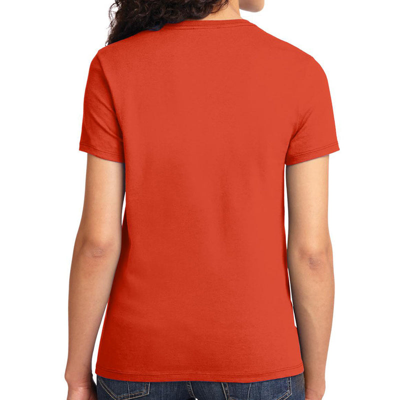 Ladies Big Size Port & Company Soft Spun Cotton Essential T-Shirt
