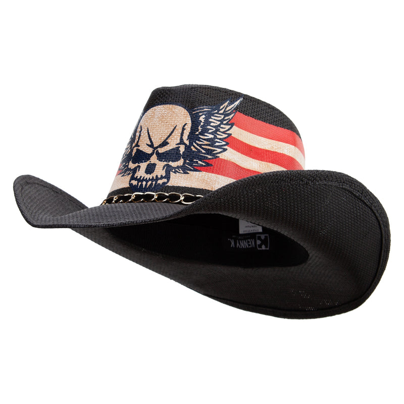 Western Toyo US Flag Hat