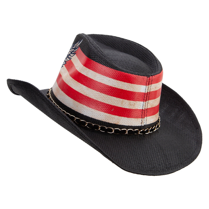 Western Toyo US Flag Hat