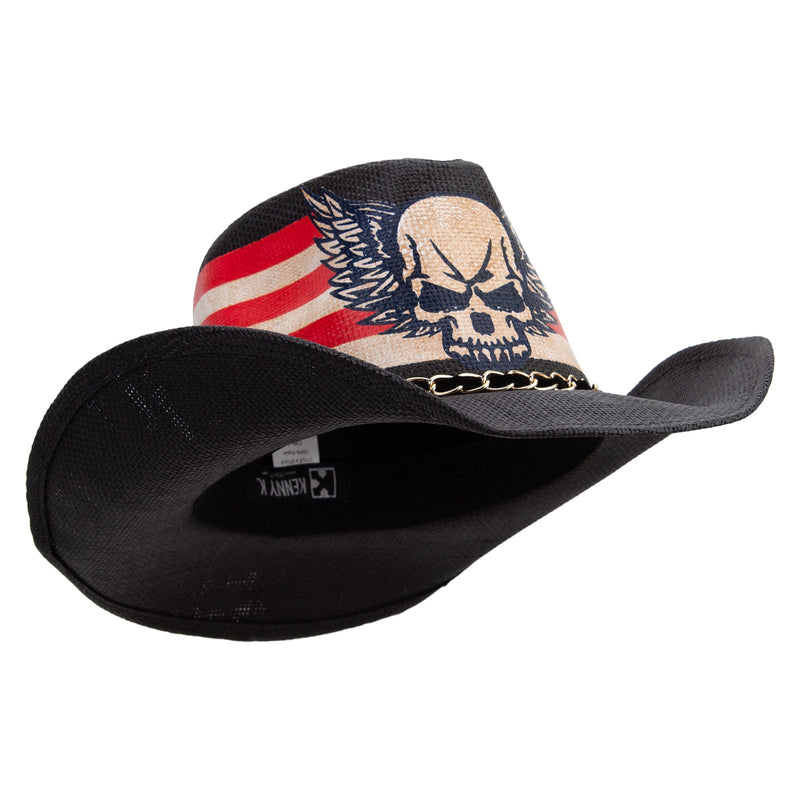 Western Toyo US Flag Hat