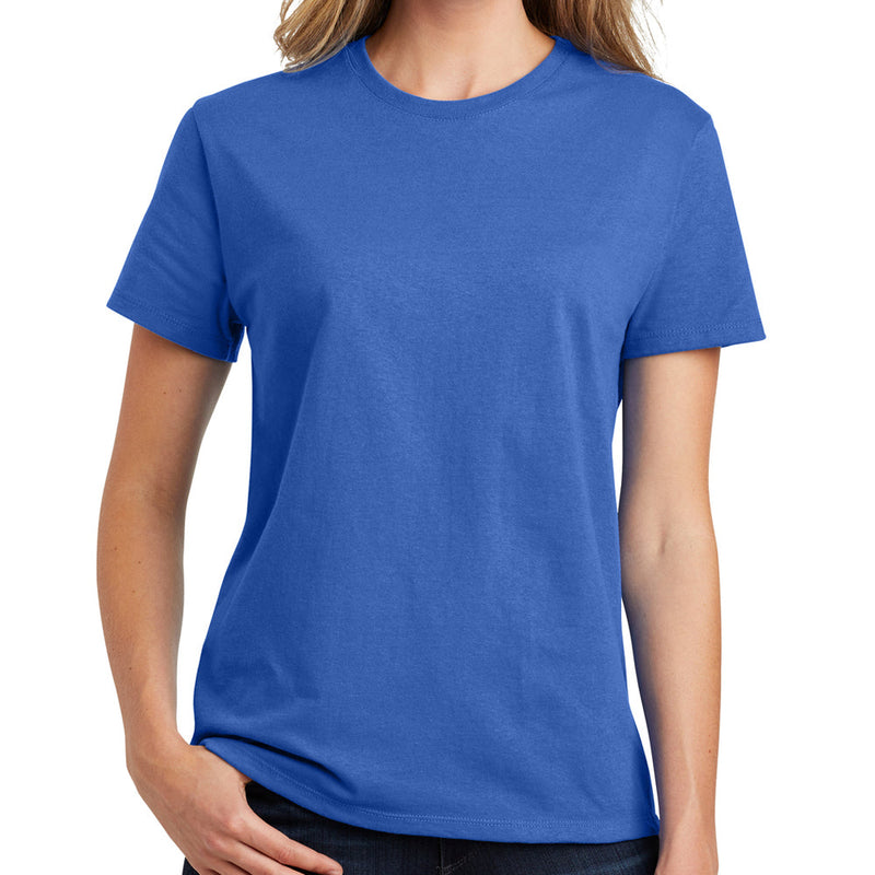 Ladies Big Size Port & Company Soft Spun Cotton Essential T-Shirt