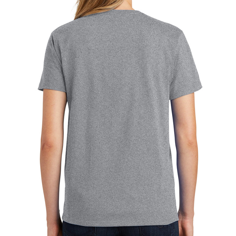Ladies Big Size Port & Company Soft Spun Cotton Essential T-Shirt