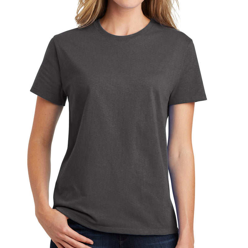 Ladies Big Size Port & Company Soft Spun Cotton Essential T-Shirt