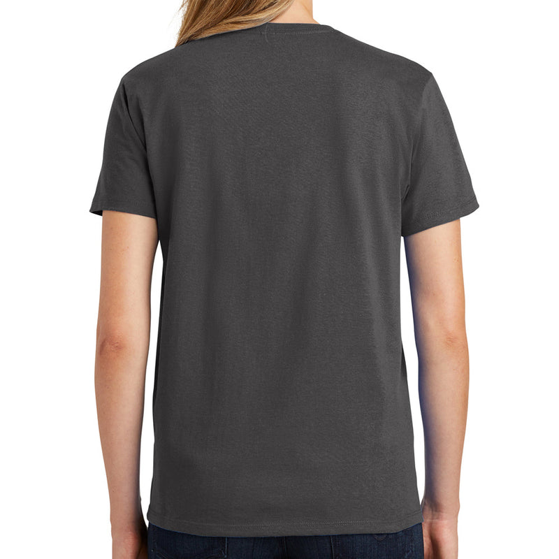 Ladies Big Size Port & Company Soft Spun Cotton Essential T-Shirt
