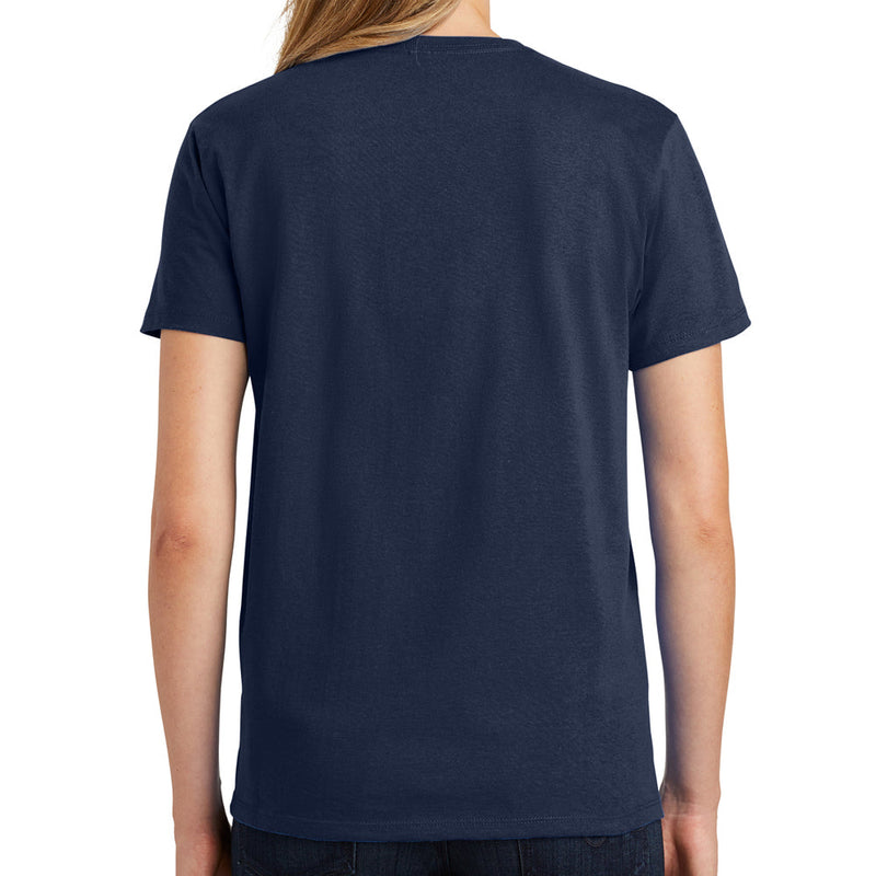 Ladies Big Size Port & Company Soft Spun Cotton Essential T-Shirt