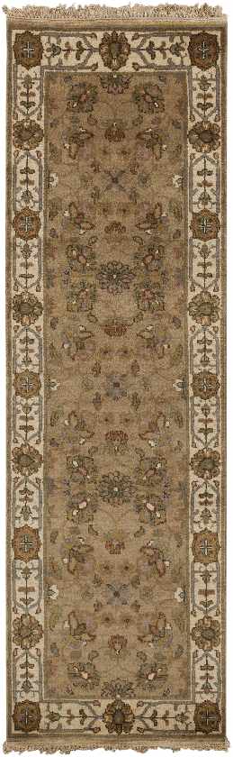 Bowers Traditional Brown/Beige Area Rug