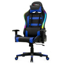 Adjustable Swivel Gaming Chair with LED Lights and Remote by LJGDeals
