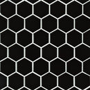 MSI Black Matte Hexagon 2” Mosaic Tile