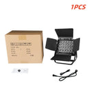GobekUsa 24x18W RGBWA UV LED Wall Wash Flood Light with Barn Doors
