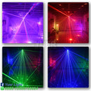 GobekUsa 12X10W 3-Head Moving Head Light with RGG Laser - Perfect for Events!