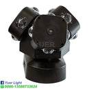 GobekUsa 12X10W 3-Head Moving Head Light with RGG Laser - Perfect for Events!
