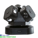 GobekUsa 12X10W 3-Head Moving Head Light with RGG Laser - Perfect for Events!