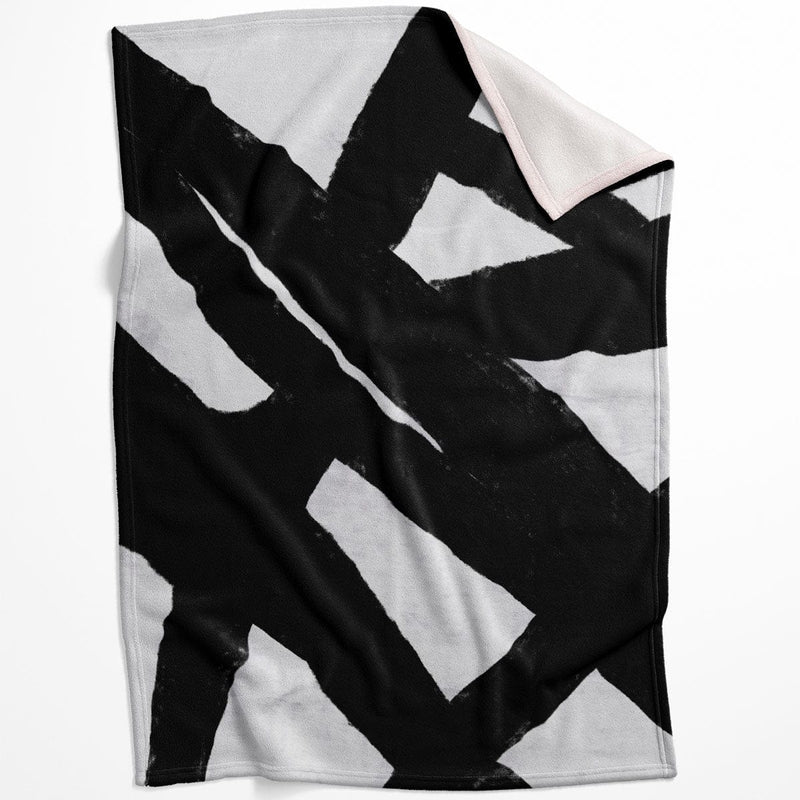 Black Abstracted Blanket