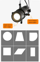 GobekUsa Adjustable Aperture LED Spotlight 5/7/10/15W - Ideal for Bar, Shop & Commercial Use