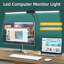 GobekUsa Double Head LED USB Table Lamp – Stepless Dimmable for Office, Study, Reading