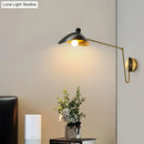 GobekUsa Duckbill Reading Light Metal Sconce - Adjustable Joint, Perfect for Single Bedroom