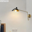 GobekUsa Duckbill Reading Light Metal Sconce - Adjustable Joint, Perfect for Single Bedroom