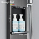 GobekUsa Rainfall Shower Panel with Storage Rack and Massage Jets