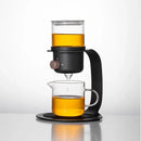 GobekUsa Glass Kung Fu Tea Pot for Tea and Coffee Brewing