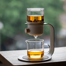 GobekUsa Glass Kung Fu Tea Pot for Tea and Coffee Brewing