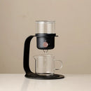 GobekUsa Glass Kung Fu Tea Pot for Tea and Coffee Brewing