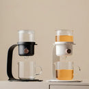 GobekUsa Glass Kung Fu Tea Pot for Tea and Coffee Brewing