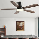 GobekUsa 72" DC Ceiling Fan Light Remote Control Strong Winds Living Room Mute Chandelier