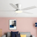 GobekUsa 72" DC Ceiling Fan Light Remote Control Strong Winds Living Room Mute Chandelier