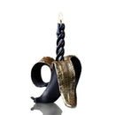 GobekUsa Golden Banana Candlestick Holder for Wedding Centerpieces and Home Decoration