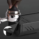 GobekUsa Espresso Knockbox Grounds Bin & Barista Tamping Station Tray